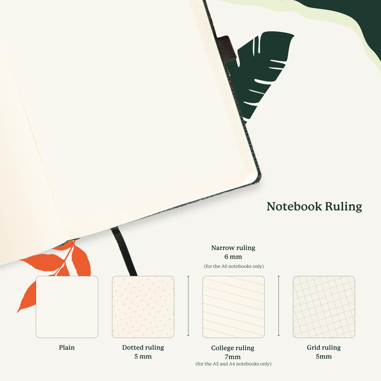 Foto 5 pulgar | Cuaderno Dingbats* Wildlife A4, Cuadriculado, Tapa Dura, Piel Sintética - Venta Internacional.