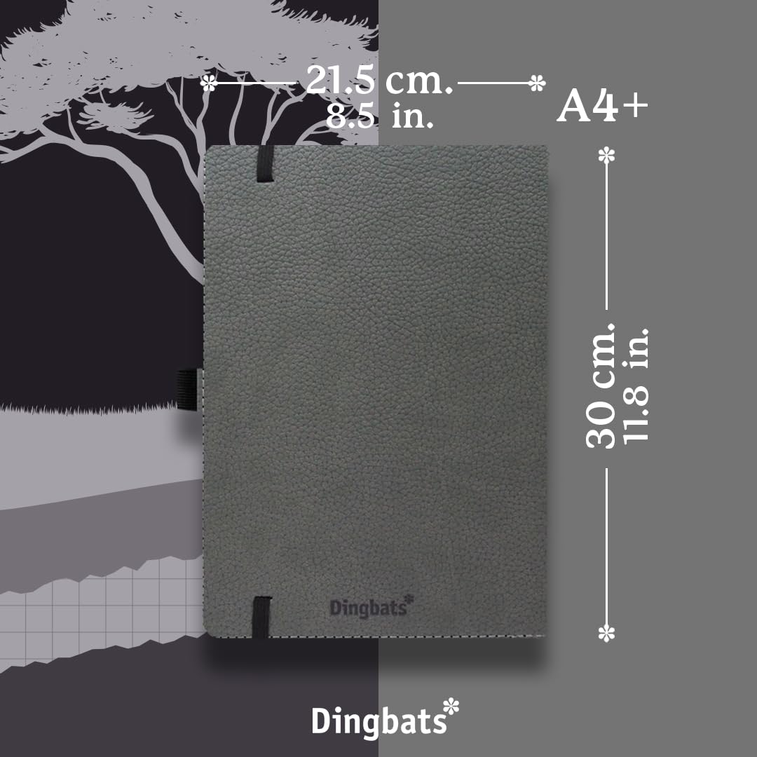 Foto 6 pulgar | Cuaderno Dingbats* Wildlife A4, Cuadriculado, Tapa Dura, Piel Sintética - Venta Internacional.