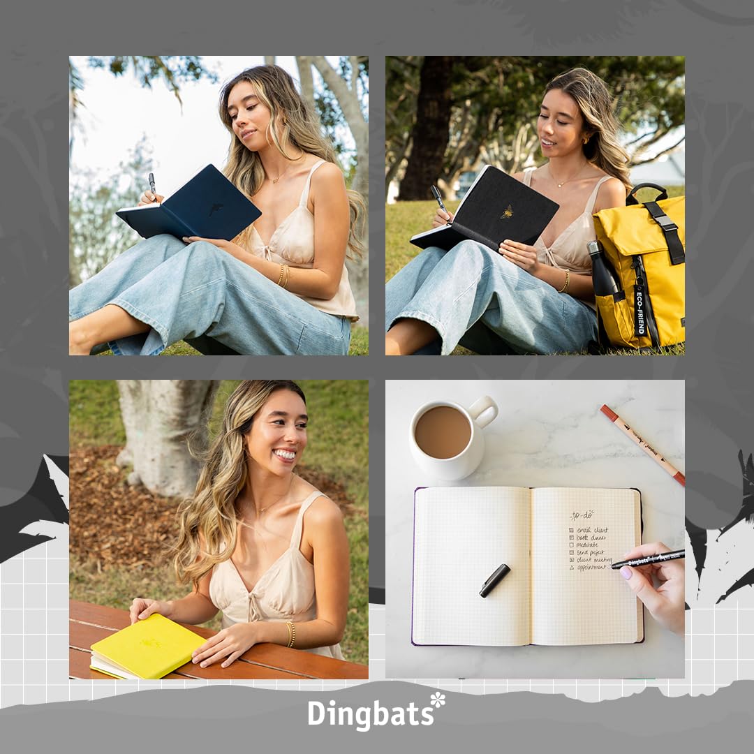 Foto 8 pulgar | Cuaderno Dingbats* Wildlife A4, Cuadriculado, Tapa Dura, Piel Sintética - Venta Internacional.