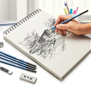 Foto 2 | Cuaderno De Bocetos Agptek, 9 X 12 Cm, 100 Hojas, 100 G/m2, Paquete De 2 - Venta Internacional.