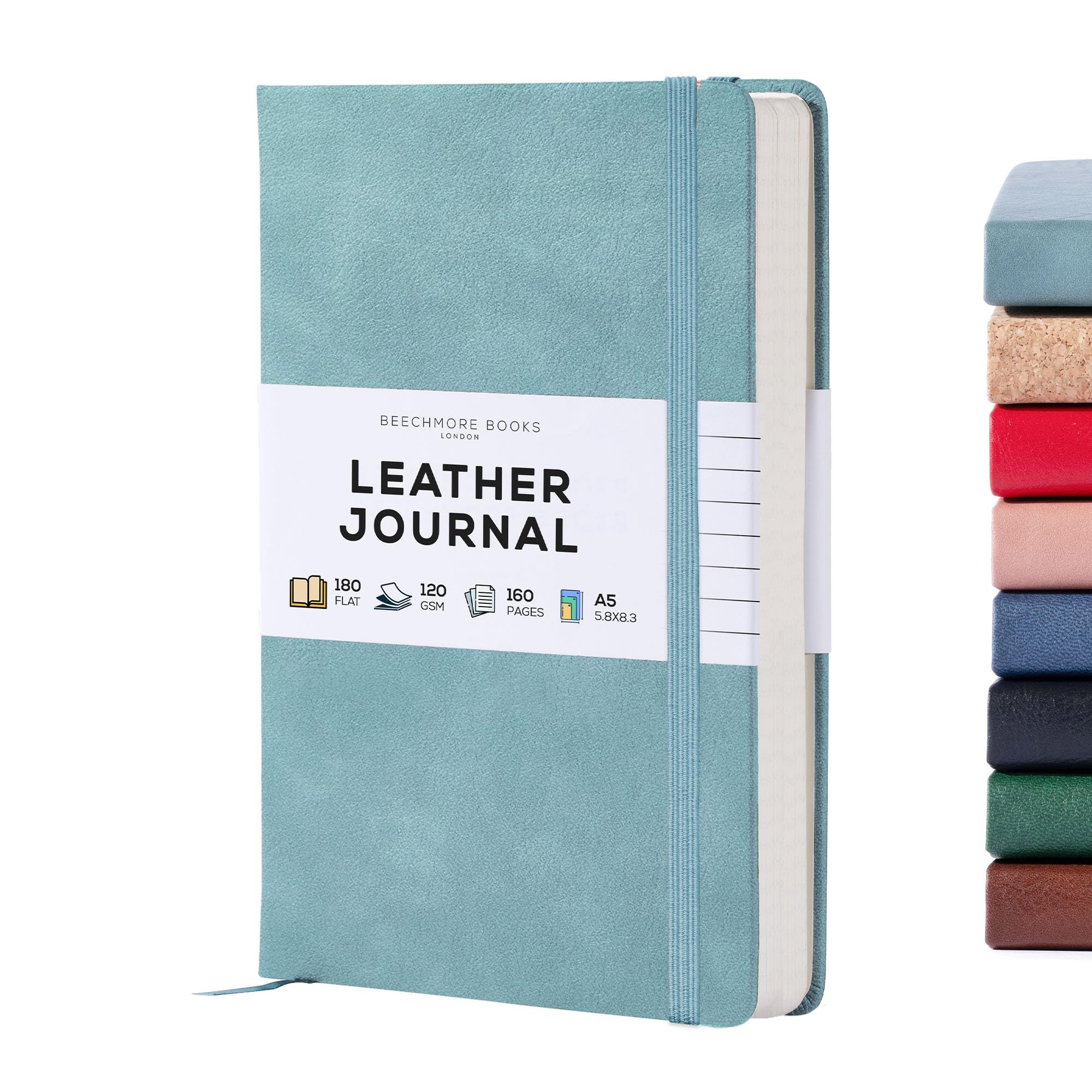 Foto 1 | Cuaderno Forrado Beechmore Books, Tamaño A5, 160 Páginas - Venta Internacional.