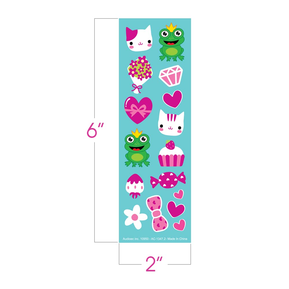 Foto 4 pulgar | Pegatinas Artcreativity Para San Valentín, 100 Hojas, Más De 1600 Pegatinas - Venta Internacional.