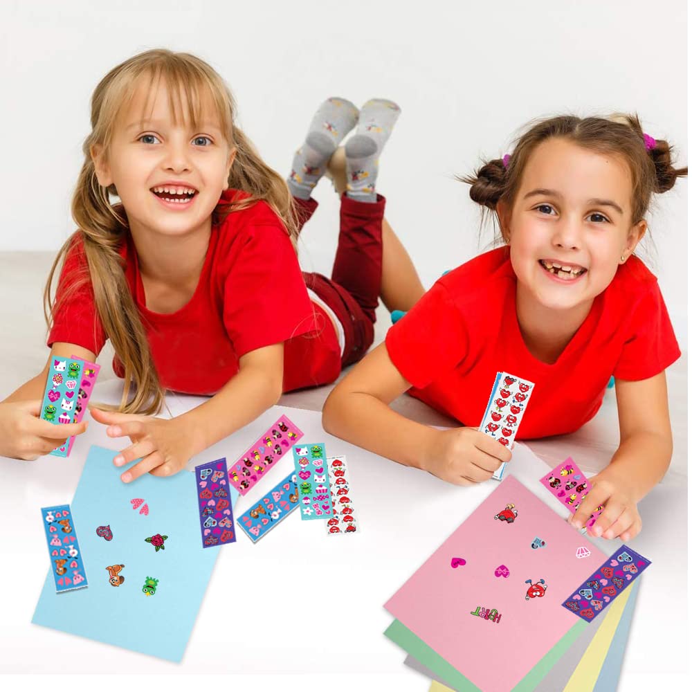 Foto 5 | Pegatinas Artcreativity Para San Valentín, 100 Hojas, Más De 1600 Pegatinas - Venta Internacional.