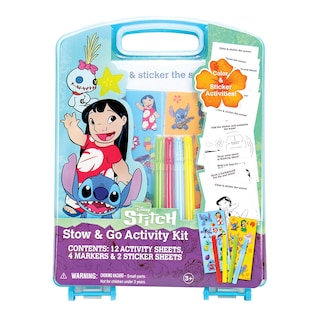 Foto 1 | Kit De Actividades Tara Toys Stitch Stow & Go Con 12 Hojas De Actividades - Venta Internacional.
