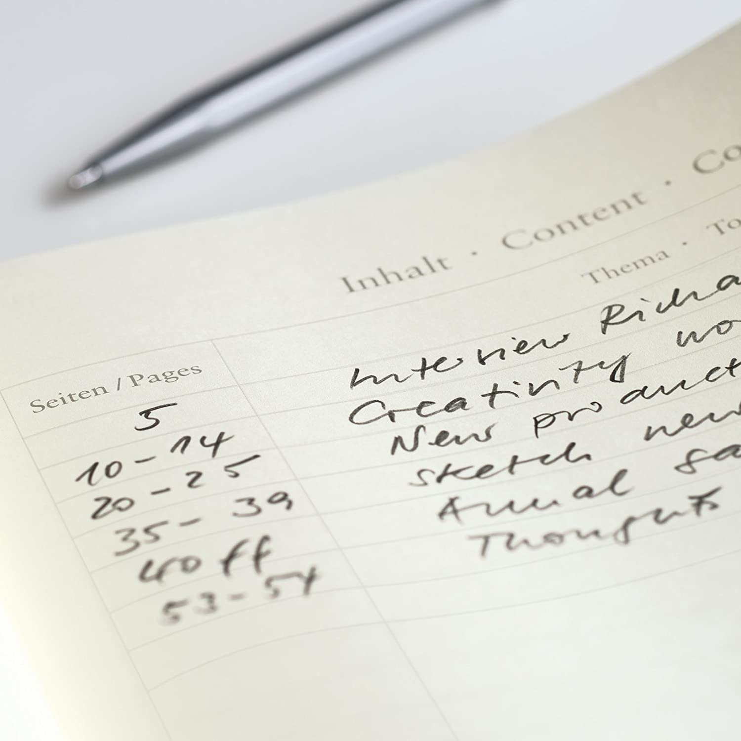 Foto 4 | Cuaderno Leuchtturm1917, Tapa Dura, Tamaño Mediano, A5, 251 Páginas, Azul Marino - Venta Internacional.