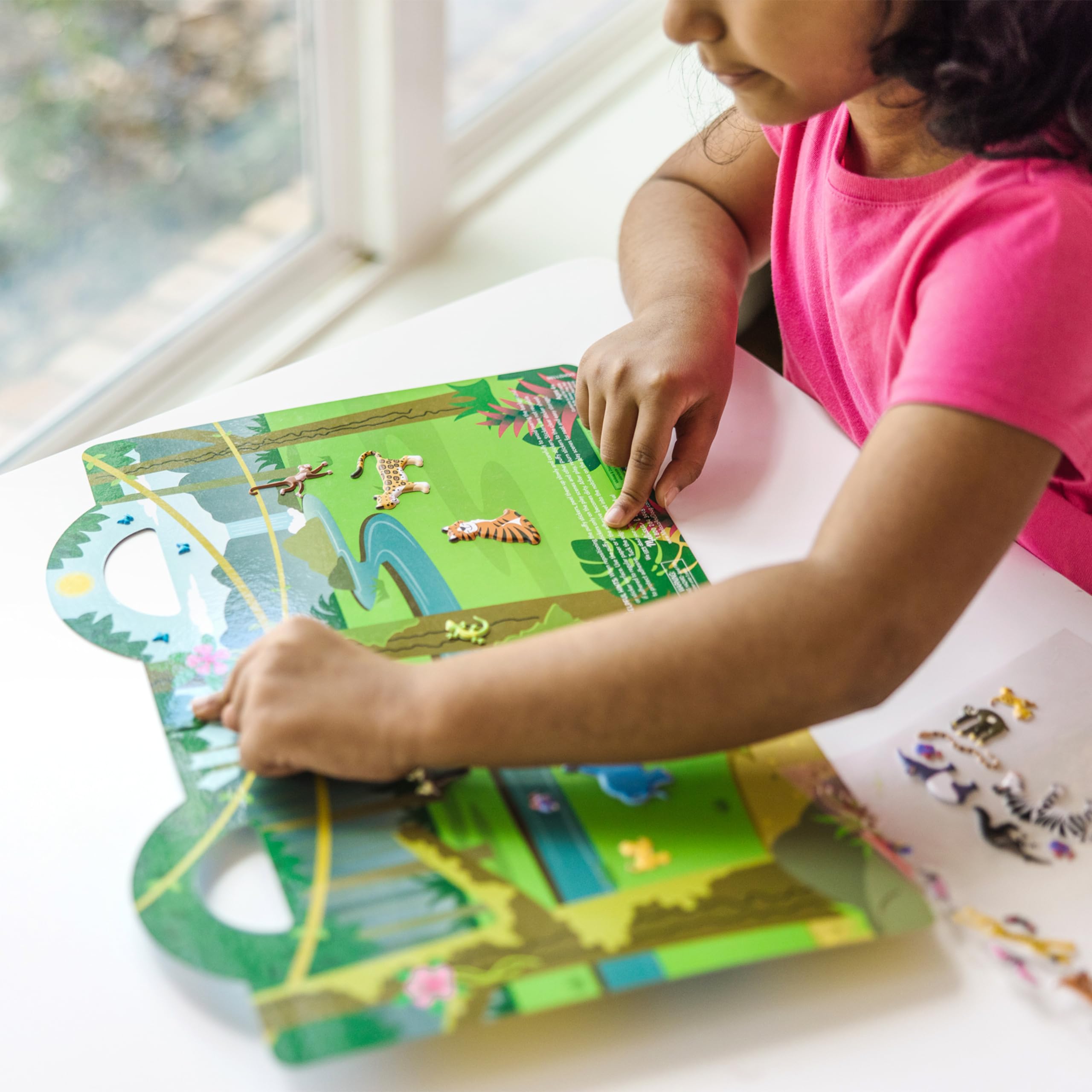 Foto 3 pulgar | Set De Libros De Actividades Puffy Sticker Melissa & Doug Farm Safari - Venta Internacional.