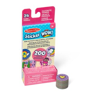 Foto 1 | Pegatina Wow! ™ Minialmohadilla De Actividades Con Más De 200 Pegatinas De Repuesto - Venta Internacional.