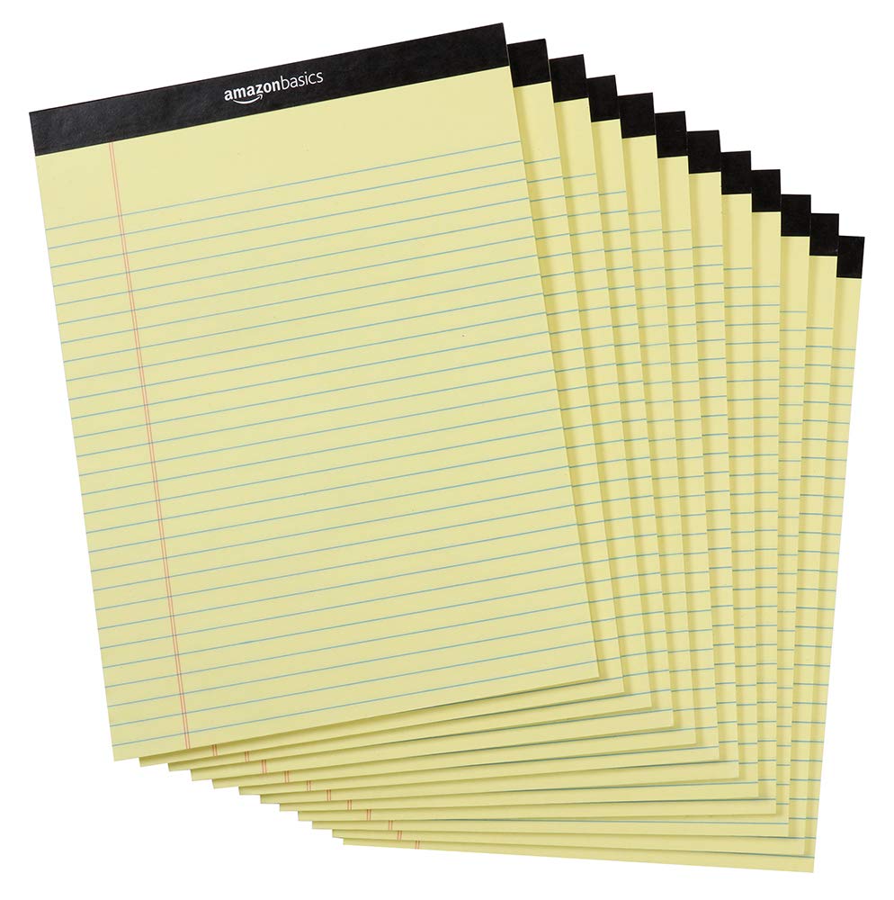 Foto 6 pulgar | Bloc De Notas Amazon Basics, Paquete De 12 Unidades, 5 X 8 Cm Y 8,5 X 11,75 Cm - Venta Internacional.