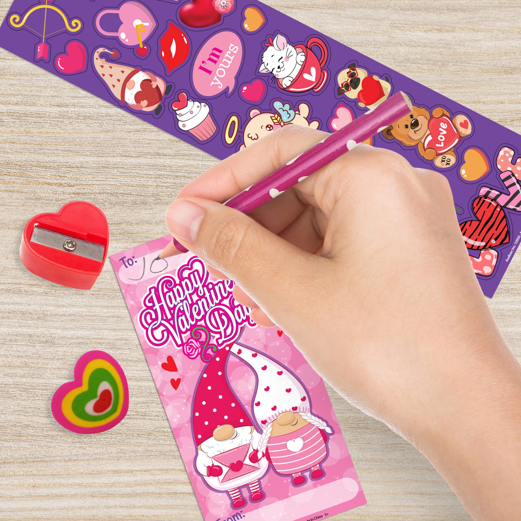 Foto 5 pulgar | Set De Papelería Artcreativity Para El Día De San Valentín, Paquete De 36 Para Niños - Venta Internacional.