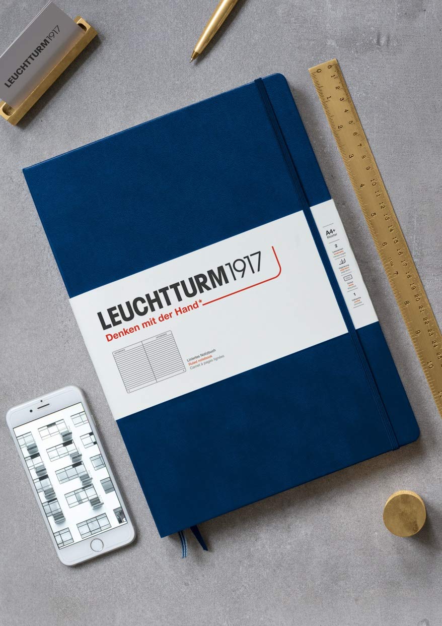 Foto 2 | Libreta Leuchtturm1917 Tapa Dura Master Classic A4+ 235 Páginas - Venta Internacional.