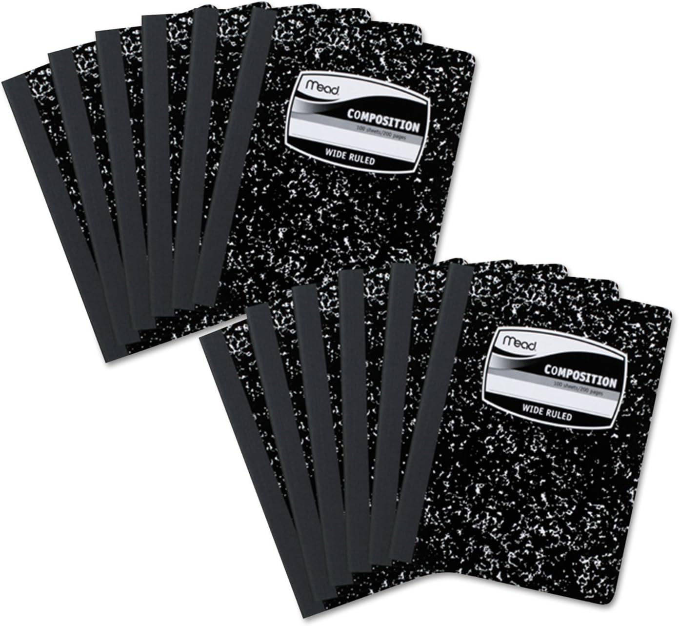 Foto 1 | Cuadernos Composition Mead, Paquete De 12 Unidades, 100 Hojas - Venta Internacional.