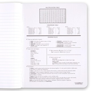 Foto 6 | Cuadernos Composition Mead, Paquete De 12 Unidades, 100 Hojas - Venta Internacional.