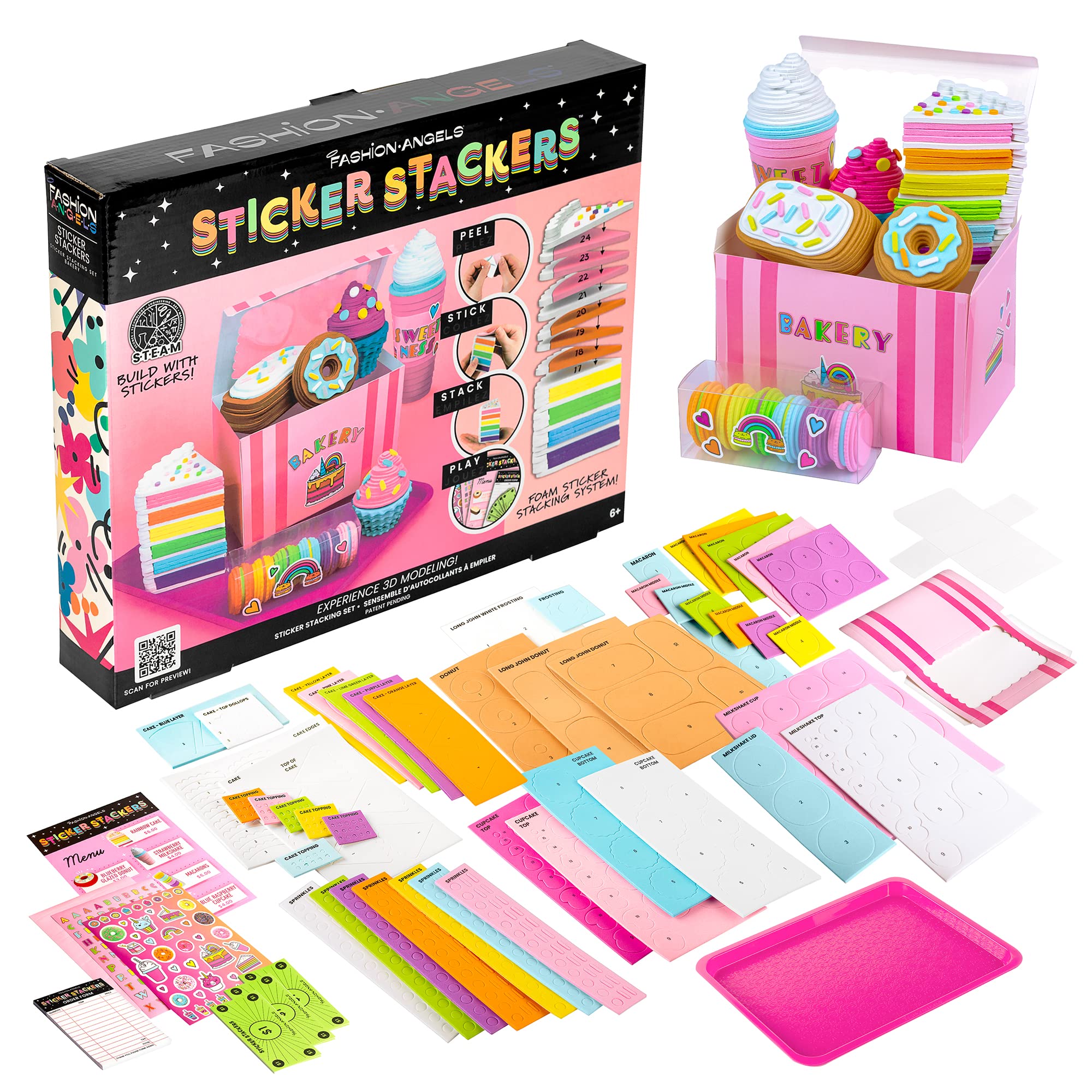Foto 1 | Set De Pegatinas Fashion Angels Confectionery F13195 - Venta Internacional.