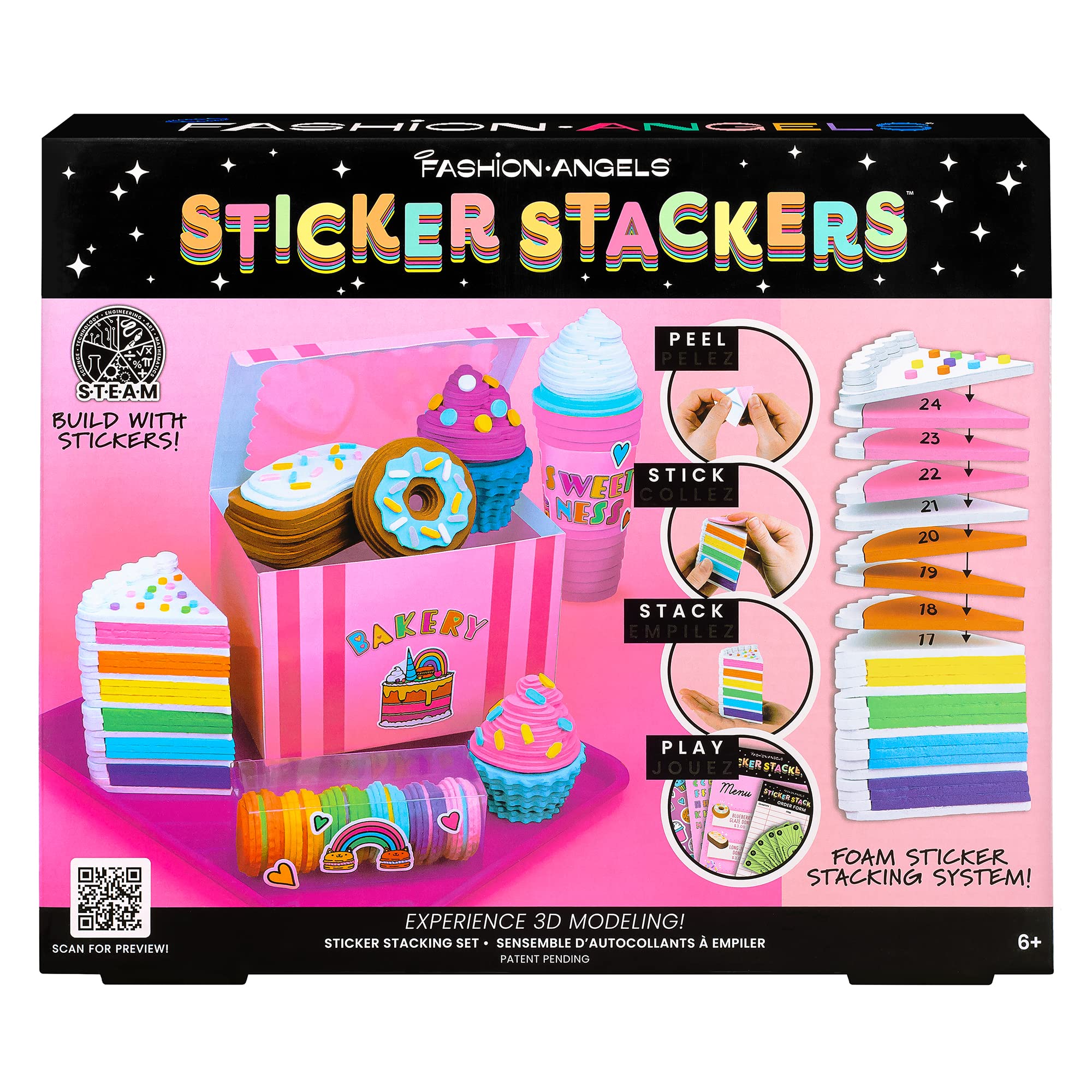 Foto 2 | Set De Pegatinas Fashion Angels Confectionery F13195 - Venta Internacional.