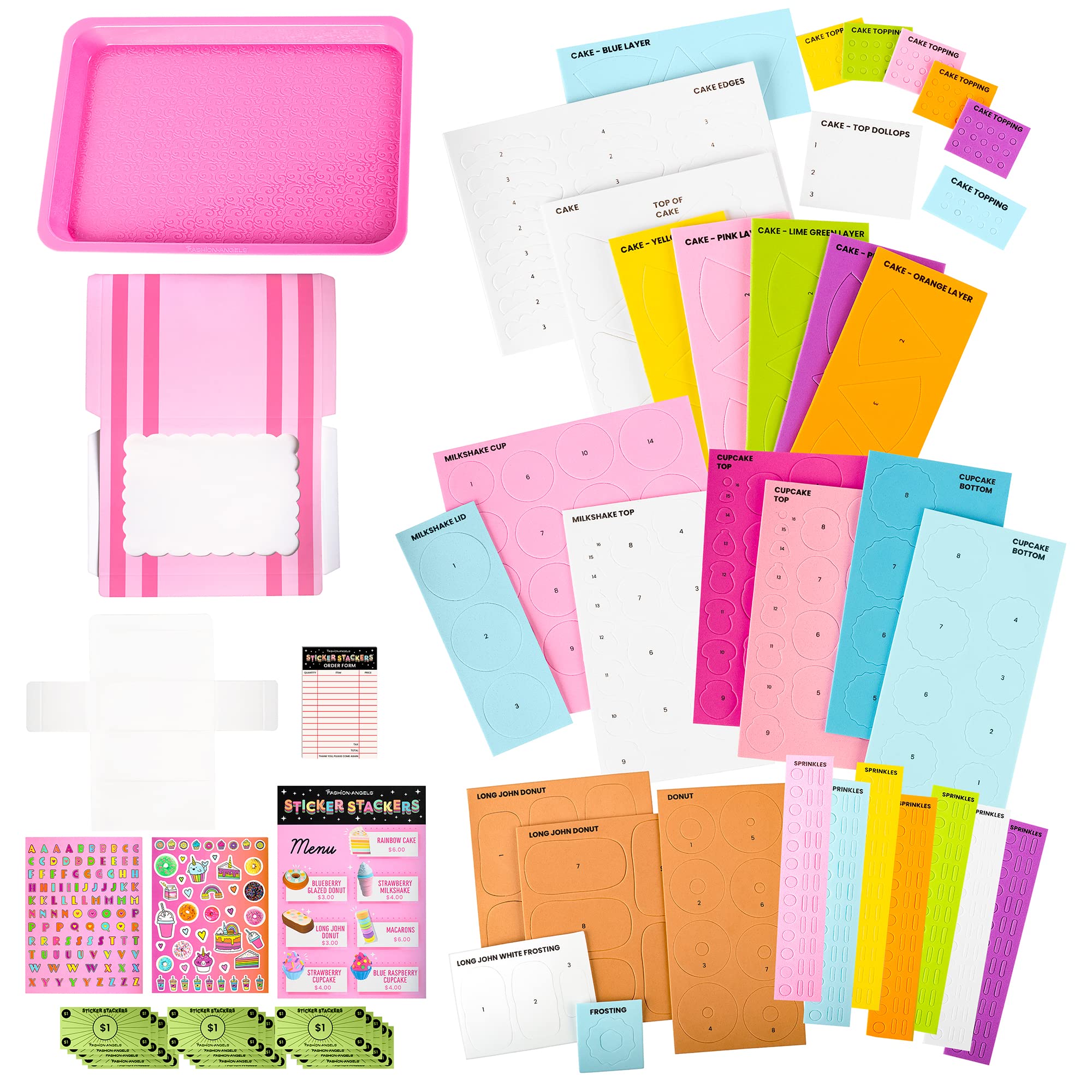 Foto 5 pulgar | Set De Pegatinas Fashion Angels Confectionery F13195 - Venta Internacional.