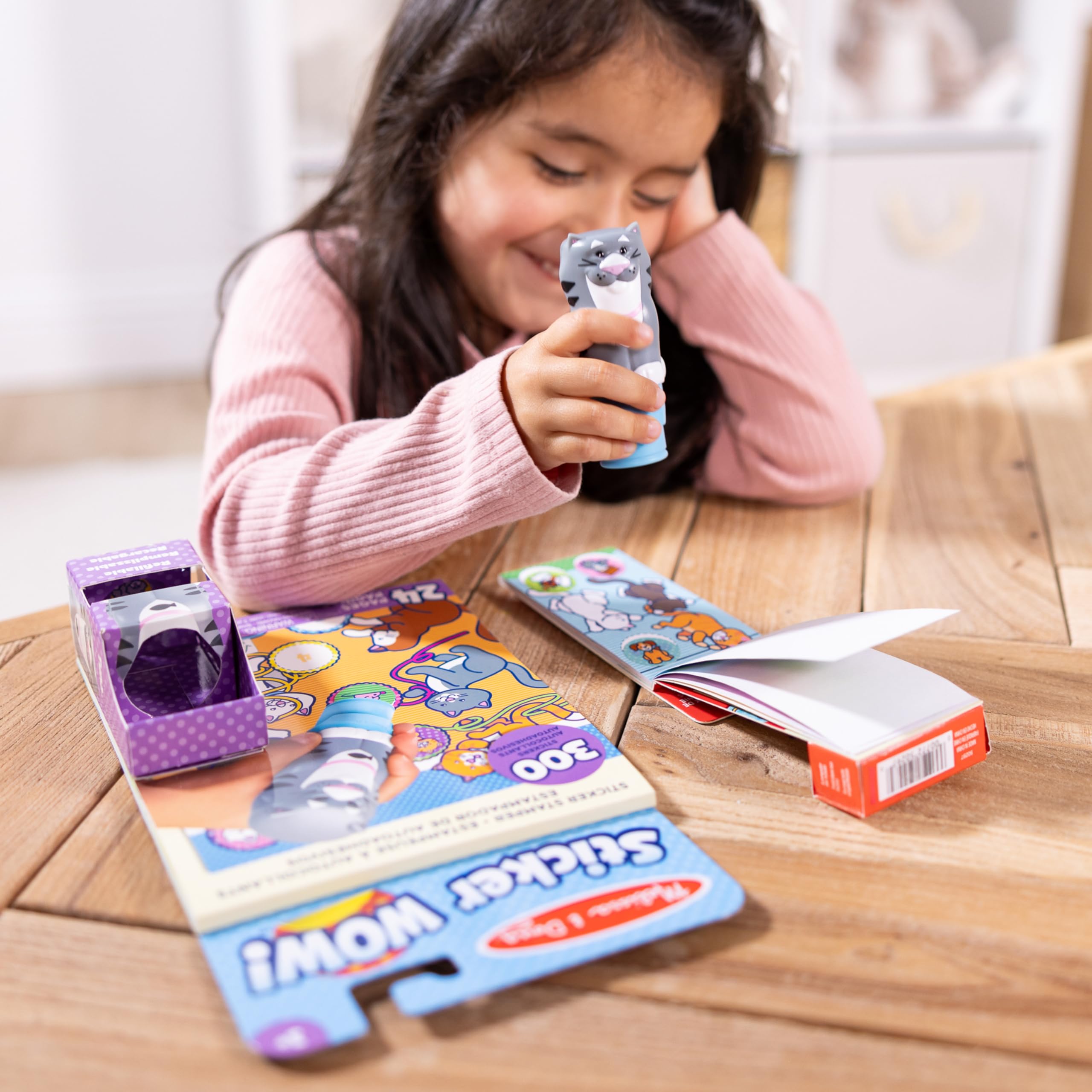 Foto 8 pulgar | Paquete De Pegatinas De Melissa Y Doug ¡guau! ™ Gato Con 500 Pegatinas - Venta Internacional.