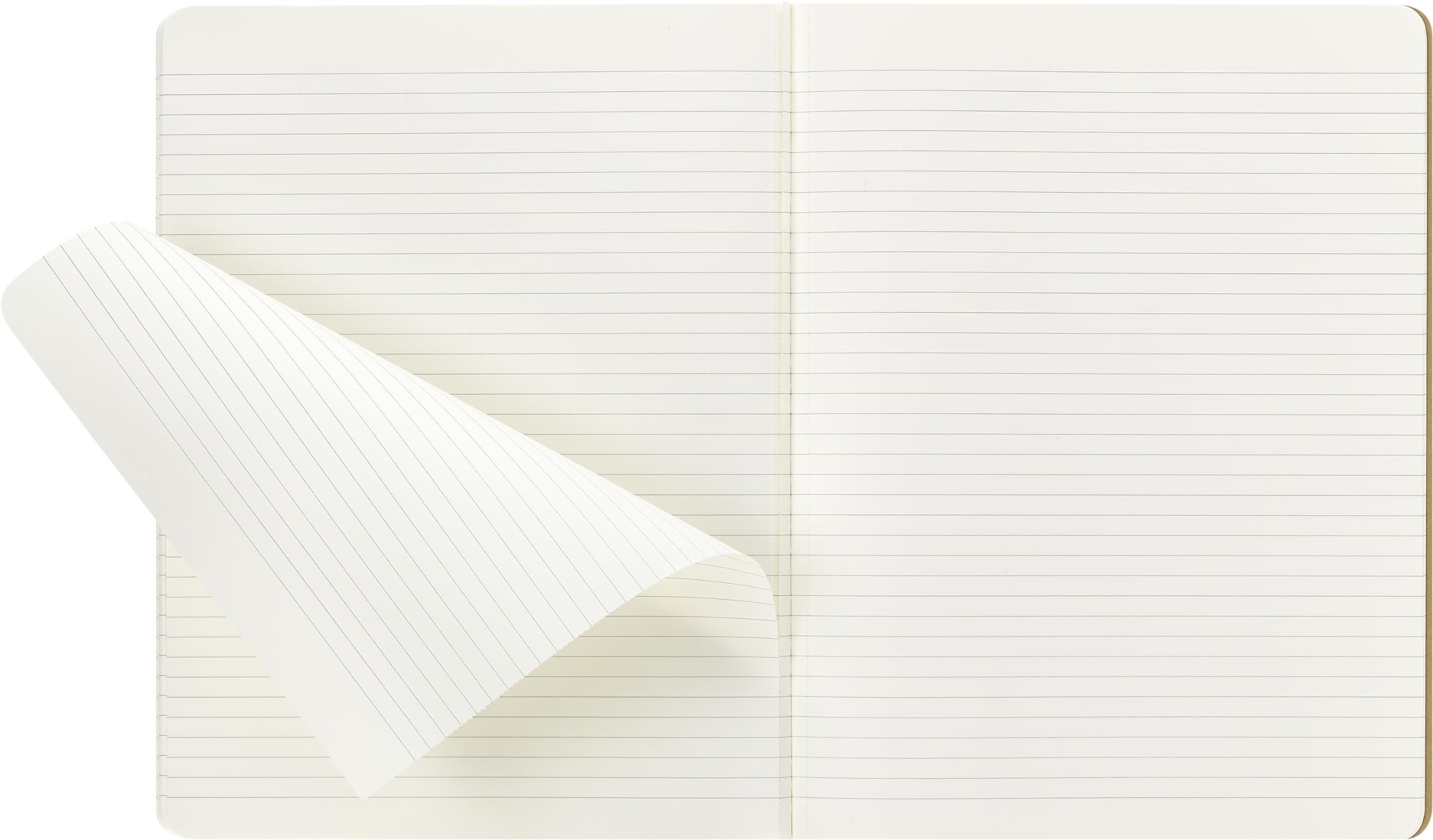 Foto 4 pulgar | Cuaderno Moleskine, Tapa Blanda, Xl, Rayado, Color Marrón Kraft - Venta Internacional.