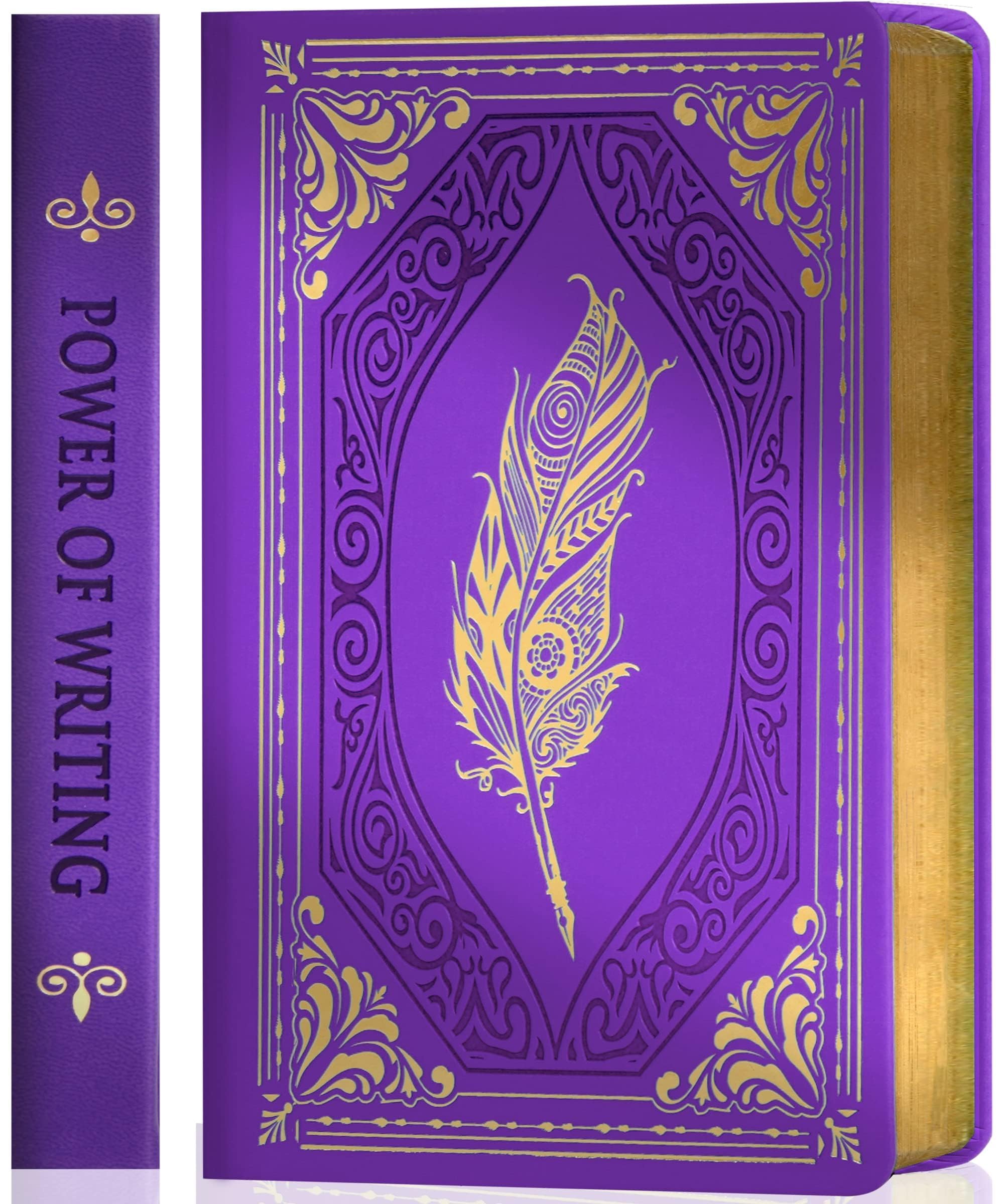 Foto 2 pulgar | Libreta Cagie Vintage Journal A5, Tapa Dura, 320 Páginas, Color Morado - Venta Internacional.