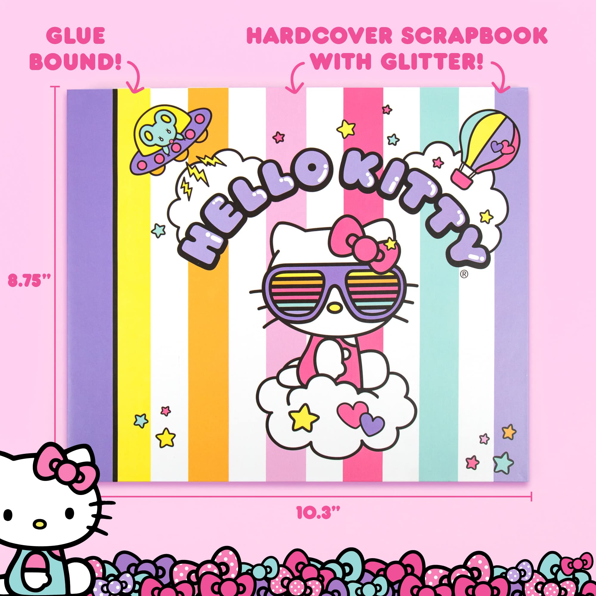 Foto 5 pulgar | Álbum De Recortes Hello Kitty, Todo En Uno, Para Bricolaje, Con Más De 250 Artículos Esenciales - Venta Internacional.