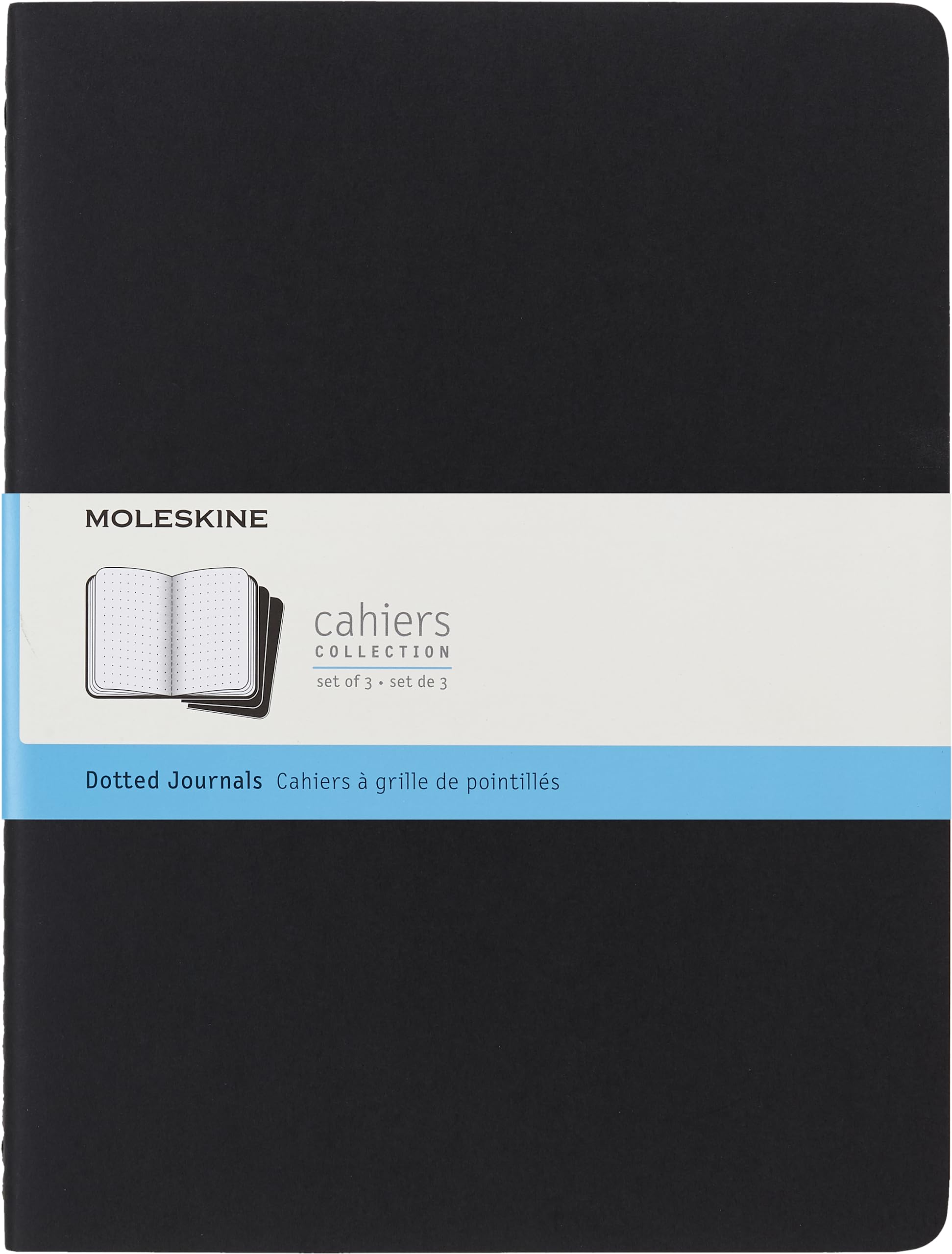 Foto 2 pulgar | Cuaderno Moleskine Xl, Punteado, Negro, 19 X 25 Cm - Venta Internacional.