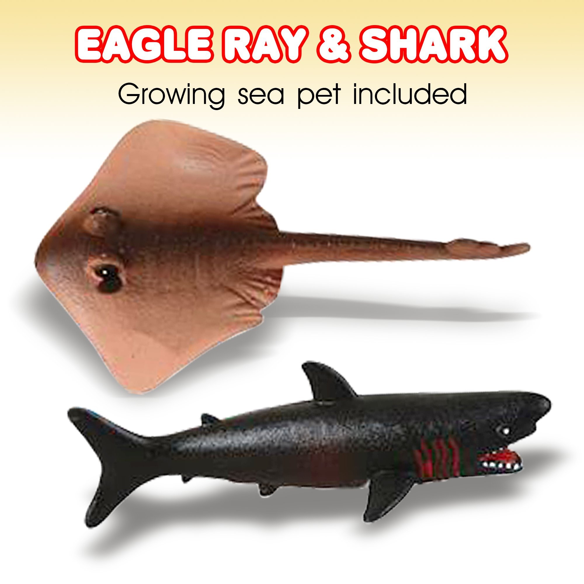 Foto 3 | Growing Sea Animals Artcreativity Crece 6 Veces Más, 6 Unidades - Venta Internacional.