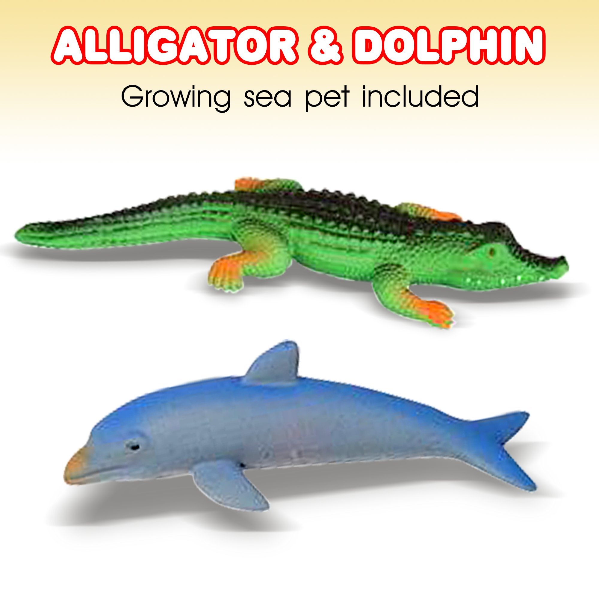 Foto 4 | Growing Sea Animals Artcreativity Crece 6 Veces Más, 6 Unidades - Venta Internacional.