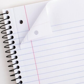 Foto 4 | Cuadernos Mead Spiral De 1 Asignatura, Con Rayas Universitarias, 100 Hojas X 5 - Venta Internacional.
