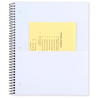 Foto 5 | Cuadernos Mead Spiral De 1 Asignatura, Con Rayas Universitarias, 100 Hojas X 5 - Venta Internacional.
