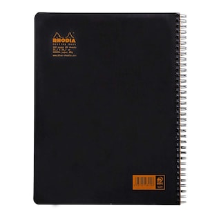 Foto 3 | Libreta De Reuniones Rhodia Wirebound A4+, Preimpresa, Negra - Venta Internacional.