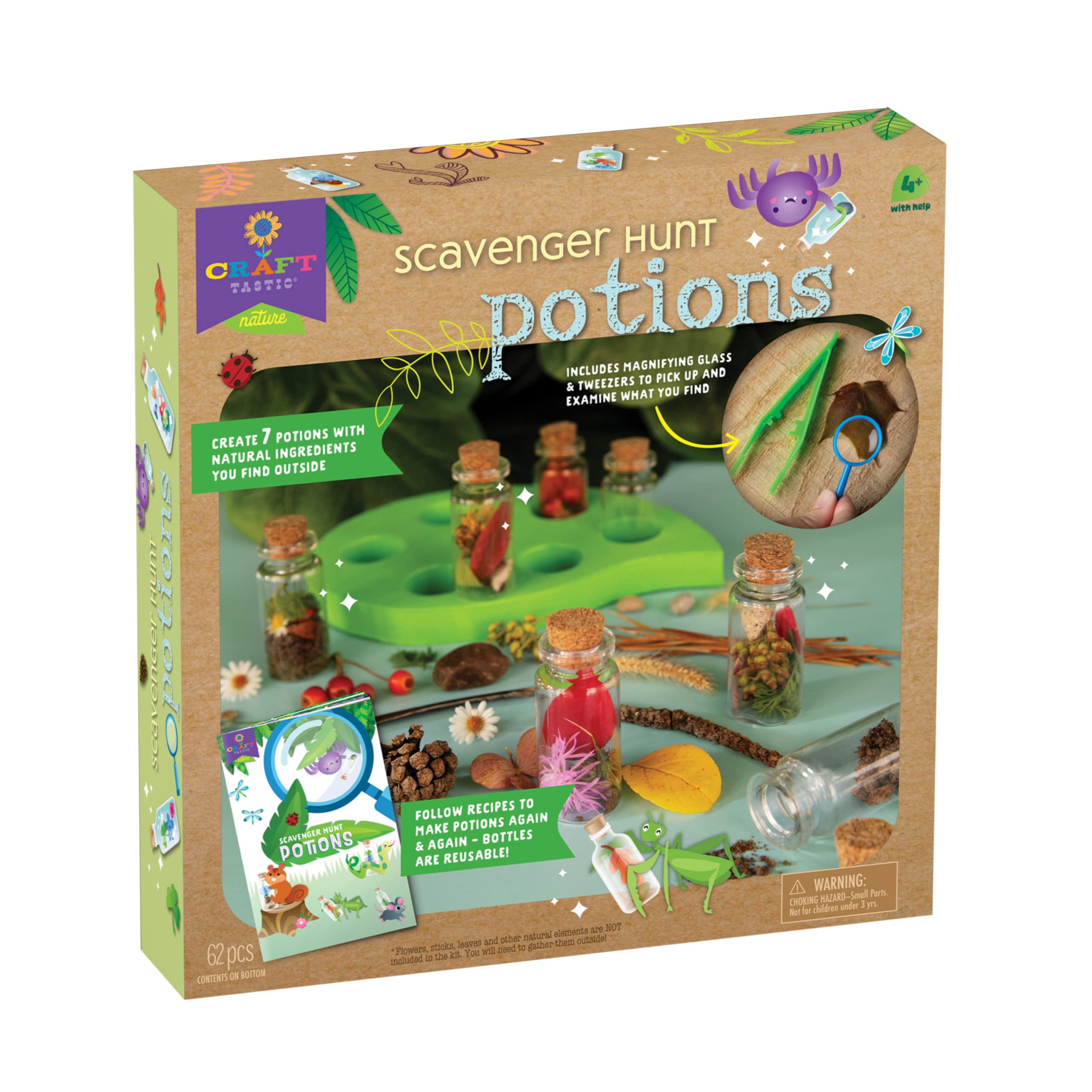Foto 2 pulgar | Kit De Artesanía Playmonster Craft-tastic Scavenger Hunt Potions - Venta Internacional.