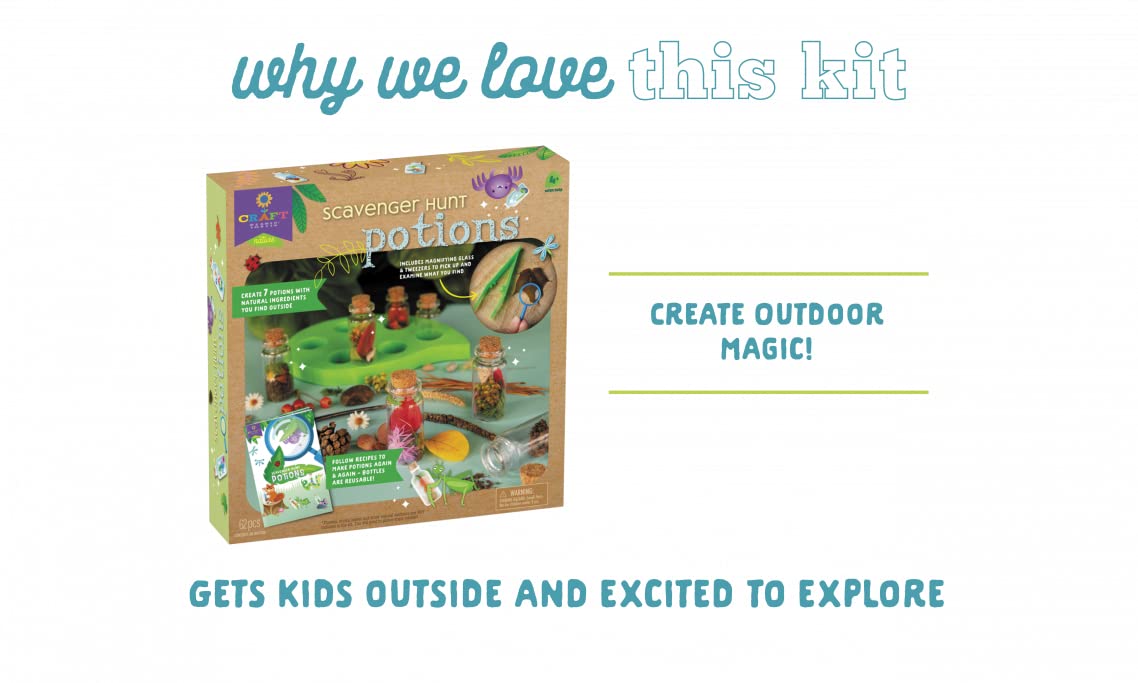 Foto 5 pulgar | Kit De Artesanía Playmonster Craft-tastic Scavenger Hunt Potions - Venta Internacional.