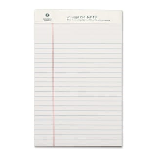 Foto 1 | Notebook Business Source Micro, Perforado Legal Ruled Jr. Legal - Venta Internacional.