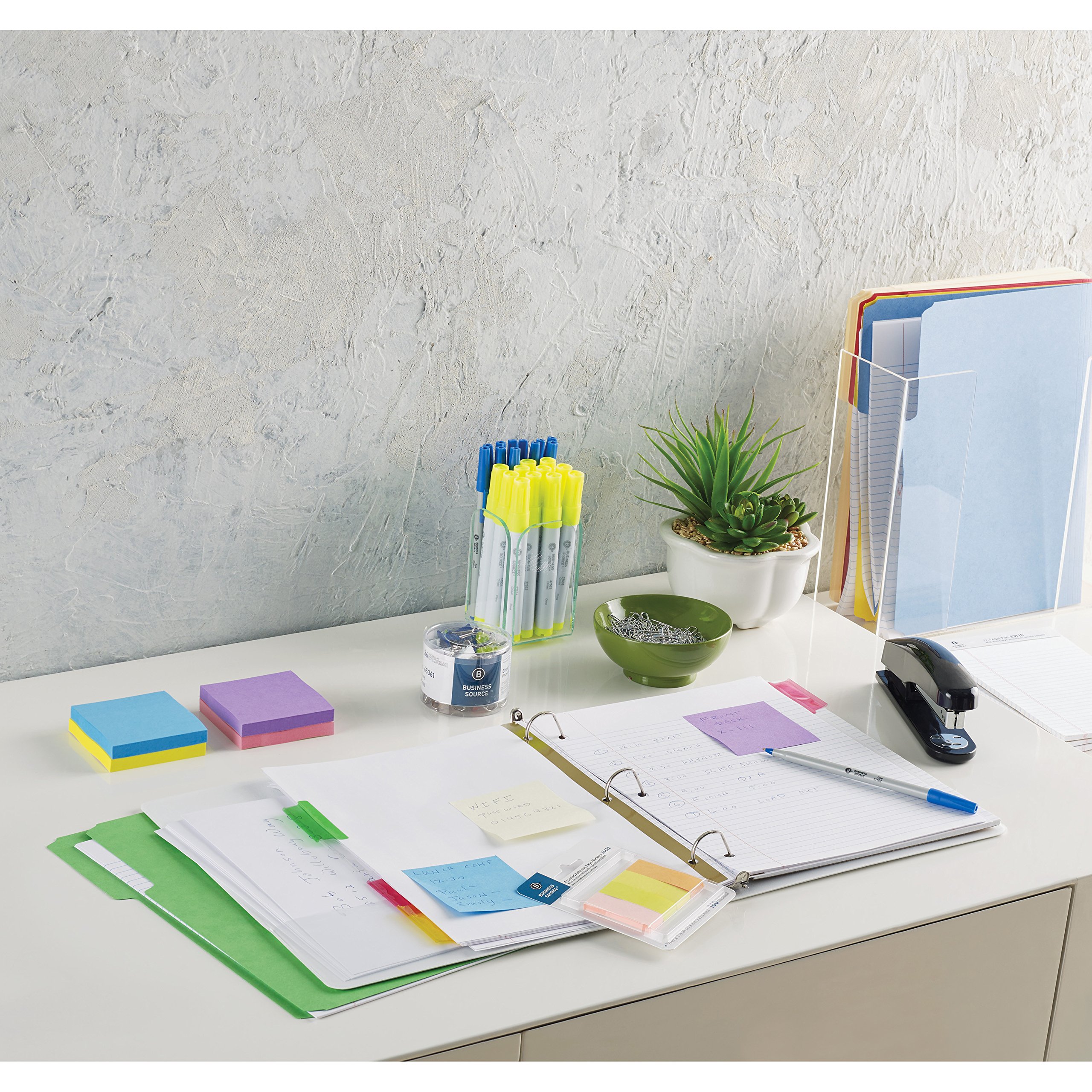 Foto 3 pulgar | Notebook Business Source Micro, Perforado Legal Ruled Jr. Legal - Venta Internacional.