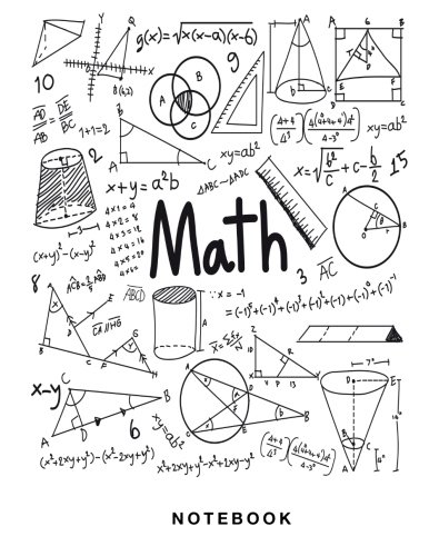 Foto 1 | Cuaderno Genérica Math De Papel Cuadriculado Cuadrado De 1,27 Cm, Color Blanco - Venta Internacional.