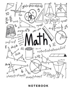 Foto 1 | Cuaderno Genérica Math De Papel Cuadriculado Cuadrado De 1,27 Cm, Color Blanco - Venta Internacional.