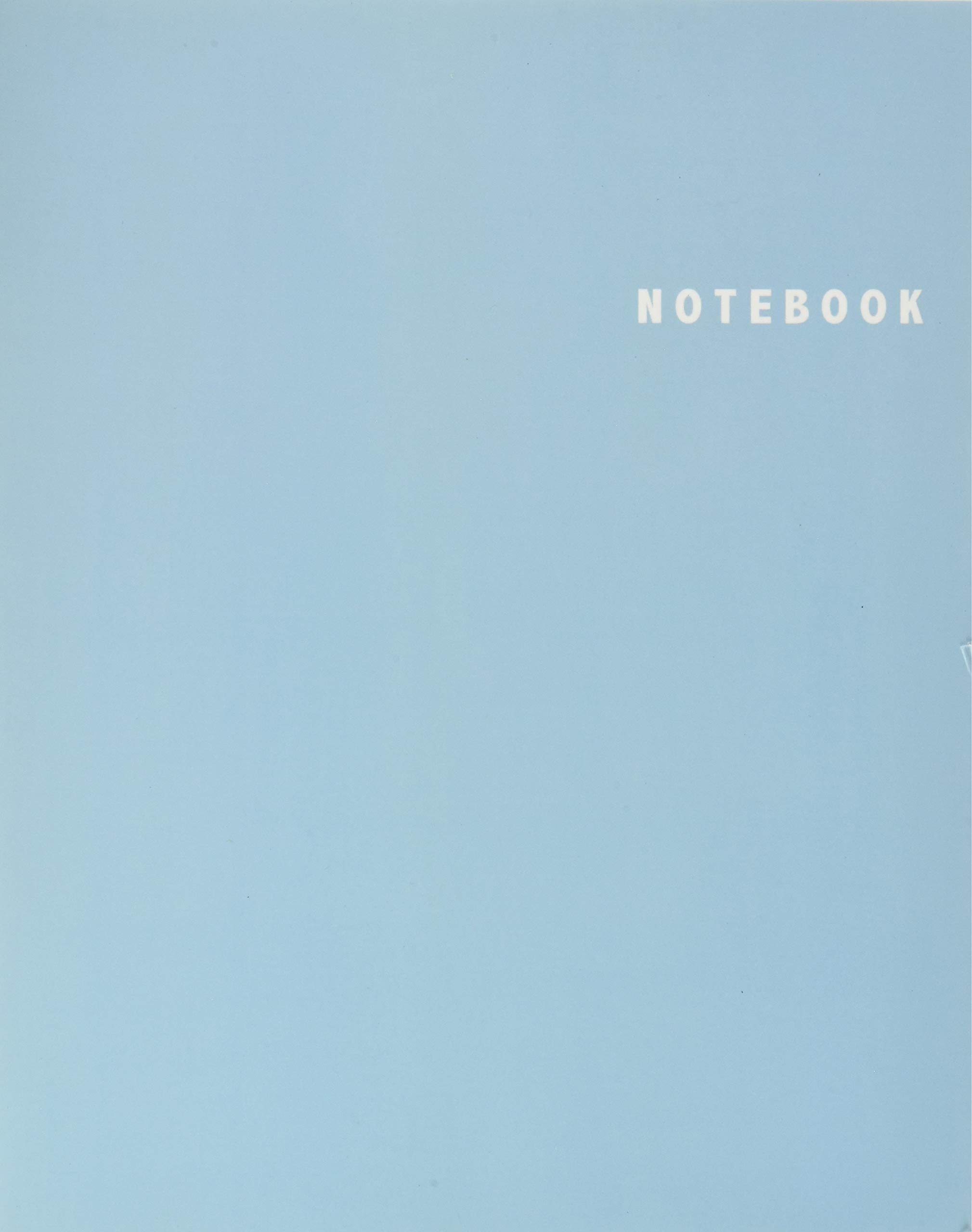 Foto 2 pulgar | Cuaderno Genérica, Liso Y Sin Forro, Tamaño Grande, 106 Páginas, Tapa Blanda - Venta Internacional.