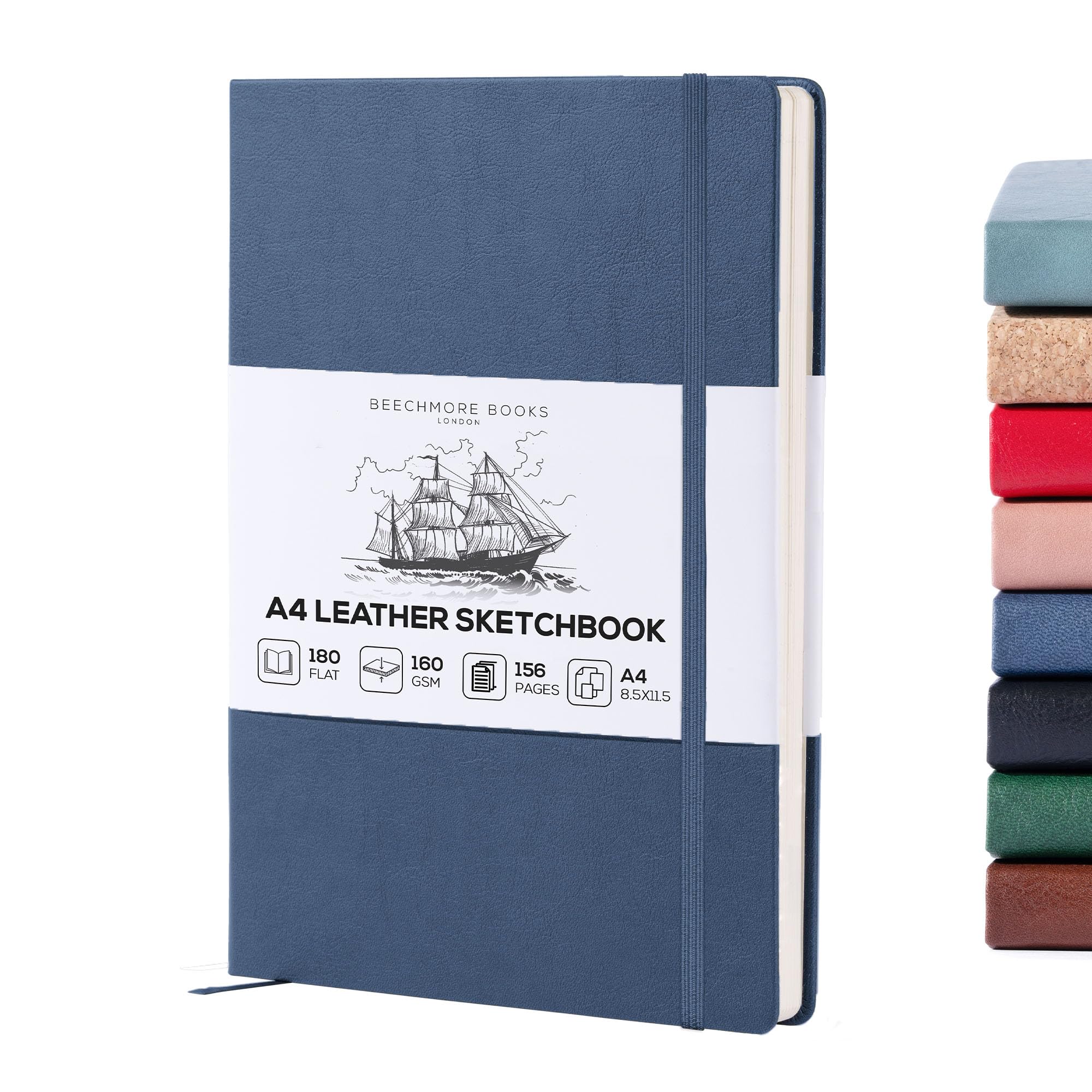 Foto 1 | Cuaderno De Bocetos Beechmore Books A4 21,6 X 29,2 Cm, 156 Páginas, 160 G/m² - Venta Internacional.