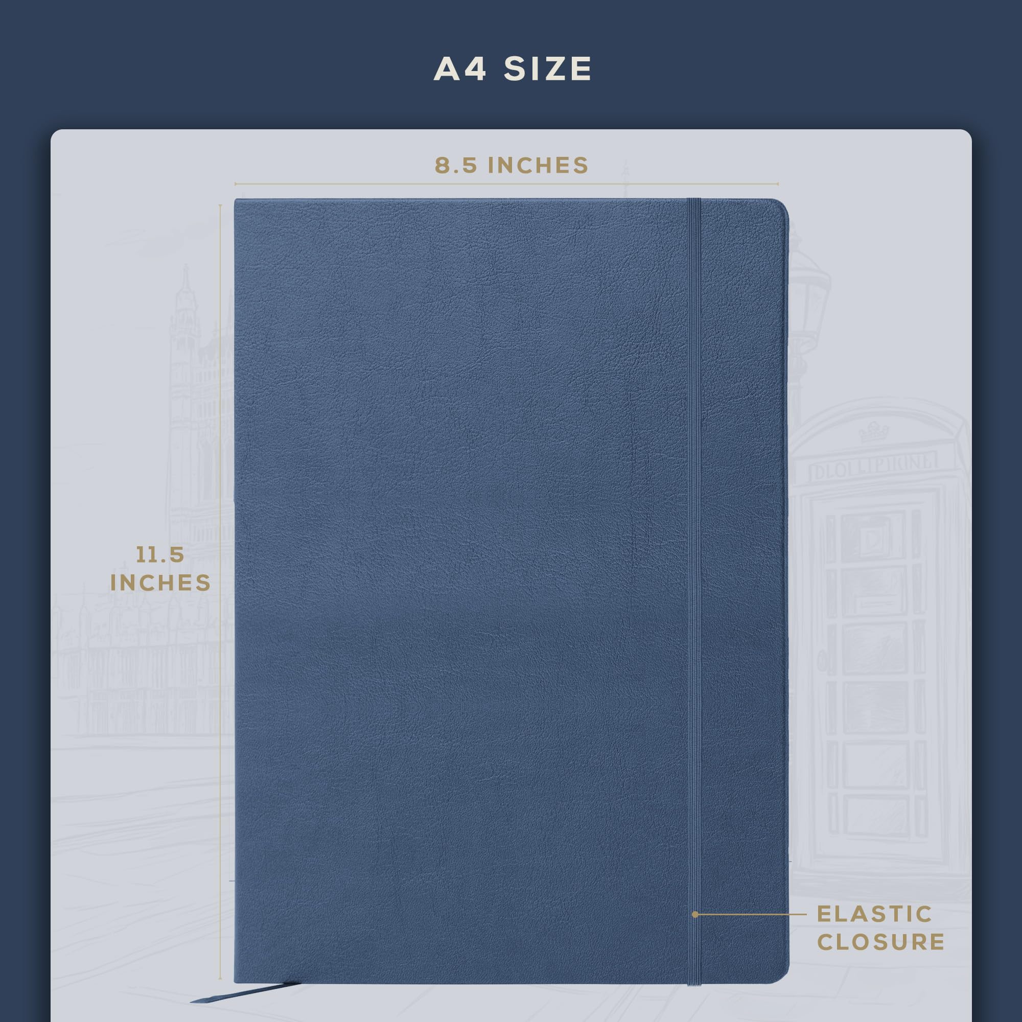 Foto 4 pulgar | Cuaderno De Bocetos Beechmore Books A4 21,6 X 29,2 Cm, 156 Páginas, 160 G/m² - Venta Internacional.