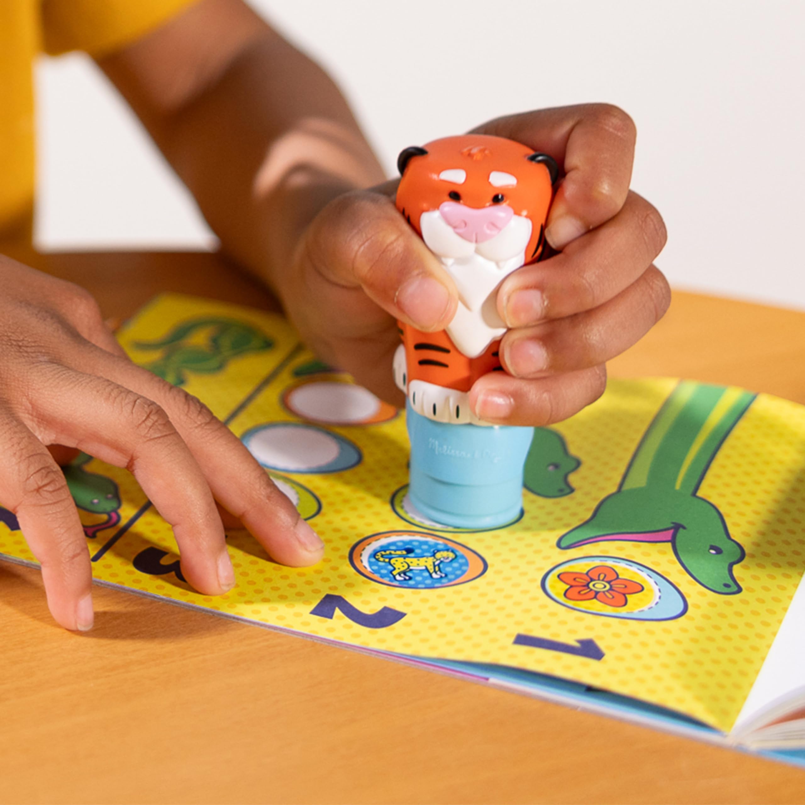 Foto 3 pulgar | Sticker Stamper Melissa & Doug Sticker ¡guau! ™ Paquete Tiger - Venta Internacional.