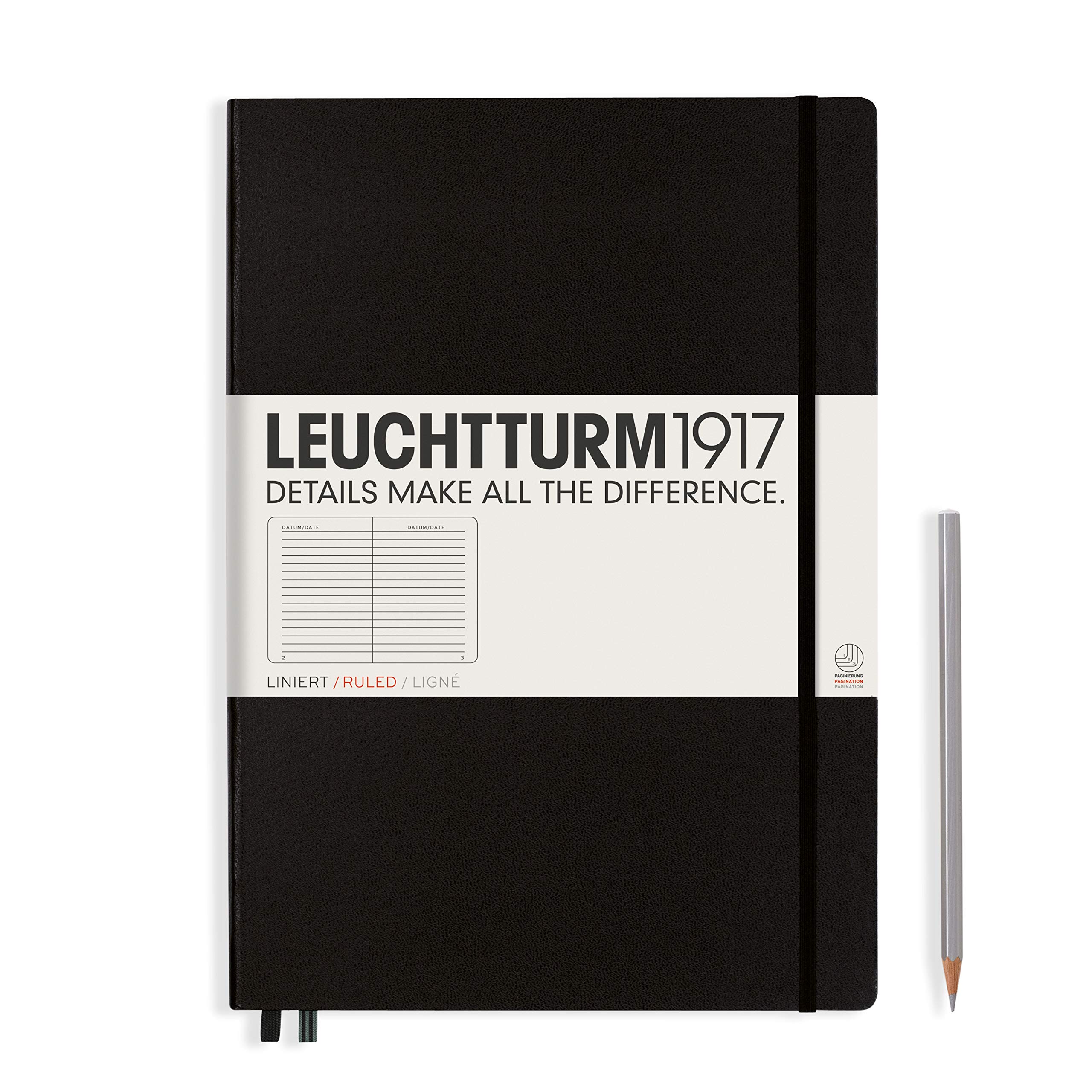 Foto 2 pulgar | Libreta Leuchtturm1917 Tapa Dura Master Classic A4+ 235 Páginas - Venta Internacional.