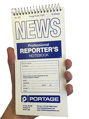 Foto 6 pulgar | Cuaderno Reporter Portage Taquigrafía - Venta Internacional