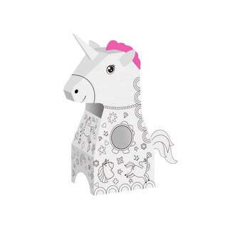 Foto 1 | Mundo Mágico Unicornio De Cartón Para Pintar