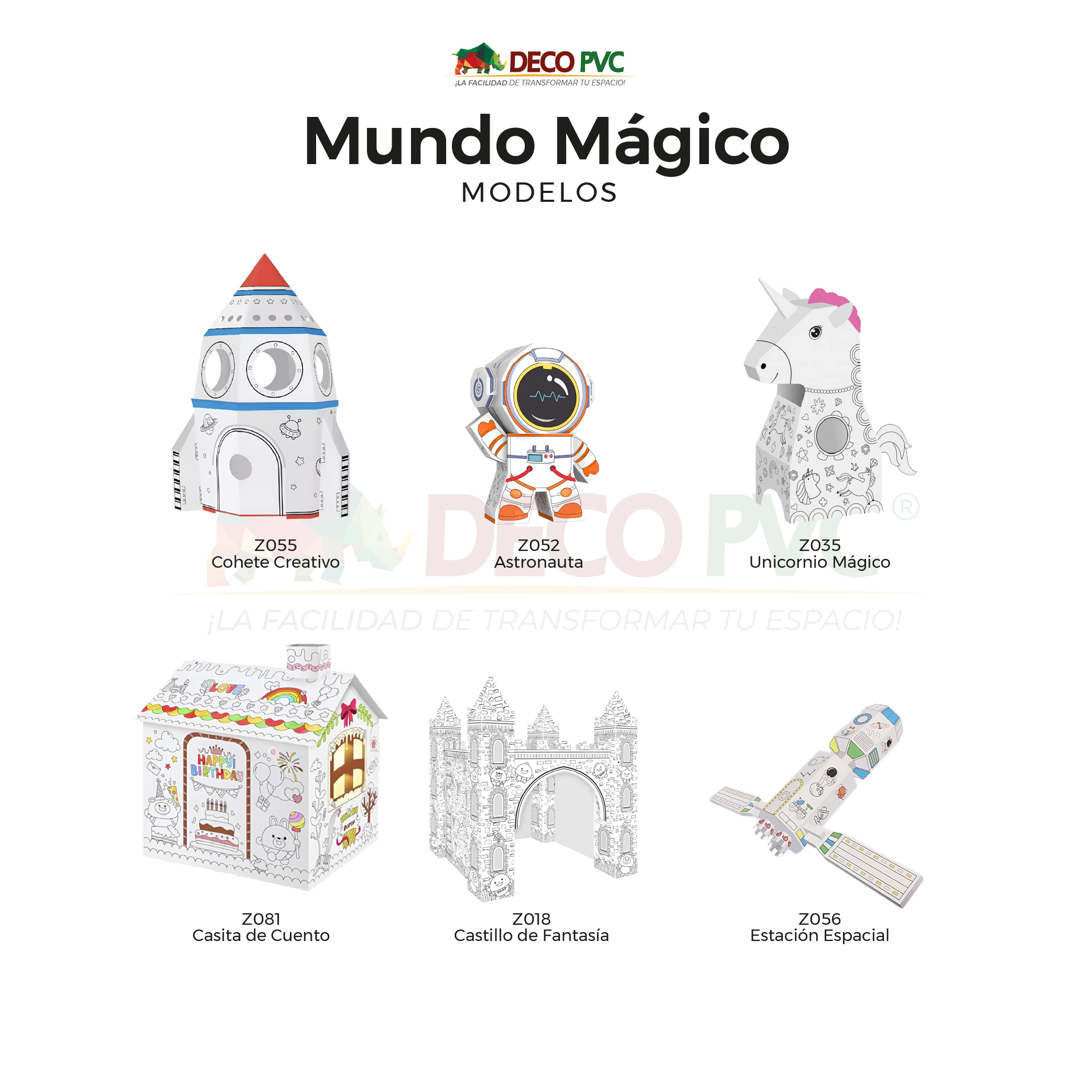 Foto 6 pulgar | Mundo Mágico Castillo Real De Cartón Para Pintar