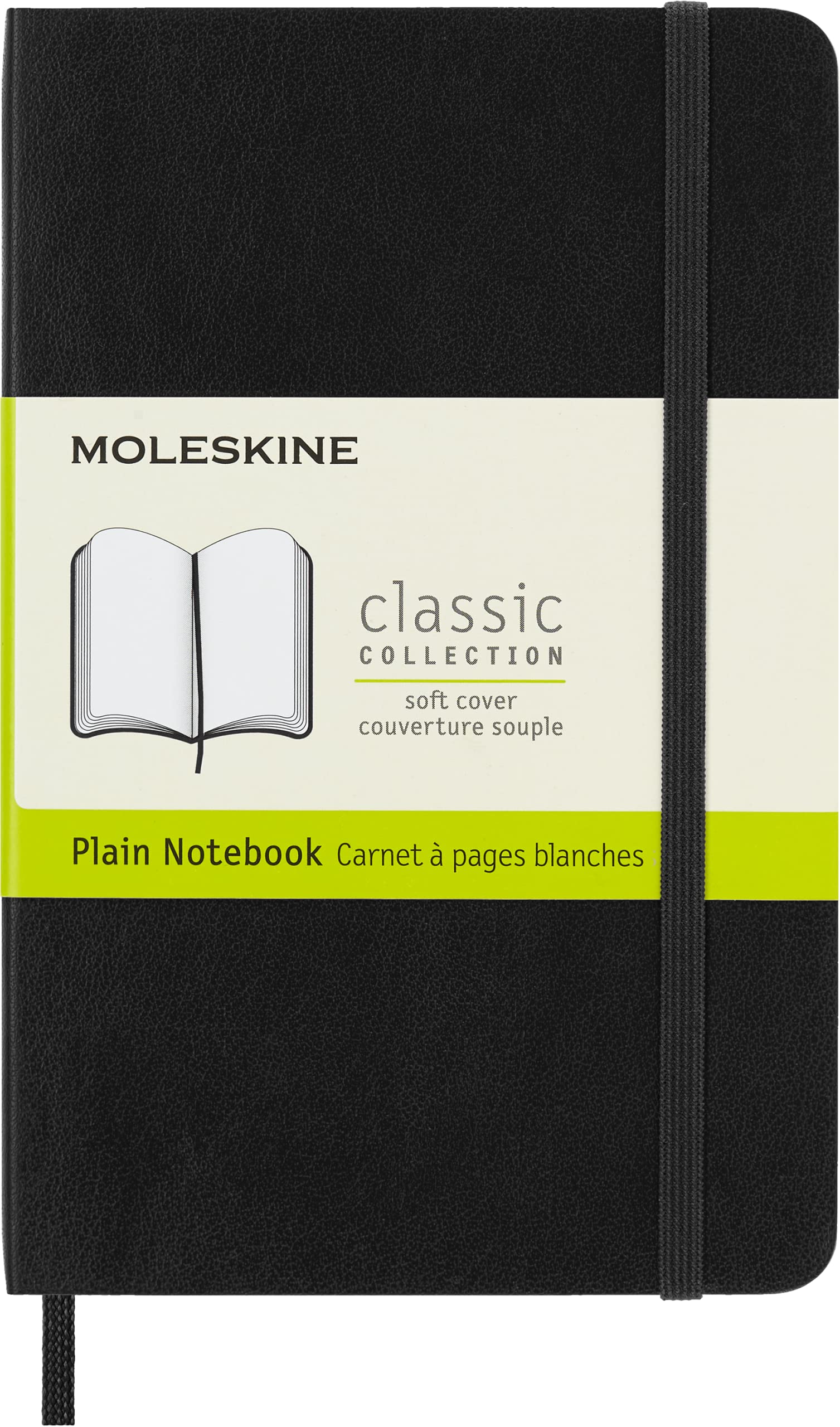 Foto 1 | Cuaderno Moleskine Classic  Tapa Blanda  Bolsillo  192 Páginas  Color Negro - Venta Internacional.