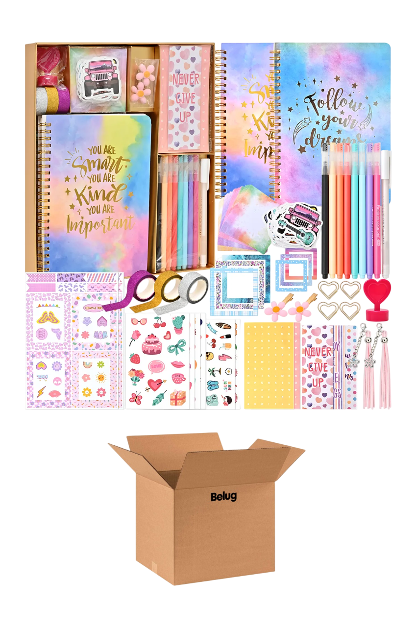 Foto 2 pulgar | Kit Scrapbook Journal Diy Para Niñas Diario Y Álbum Creativo
