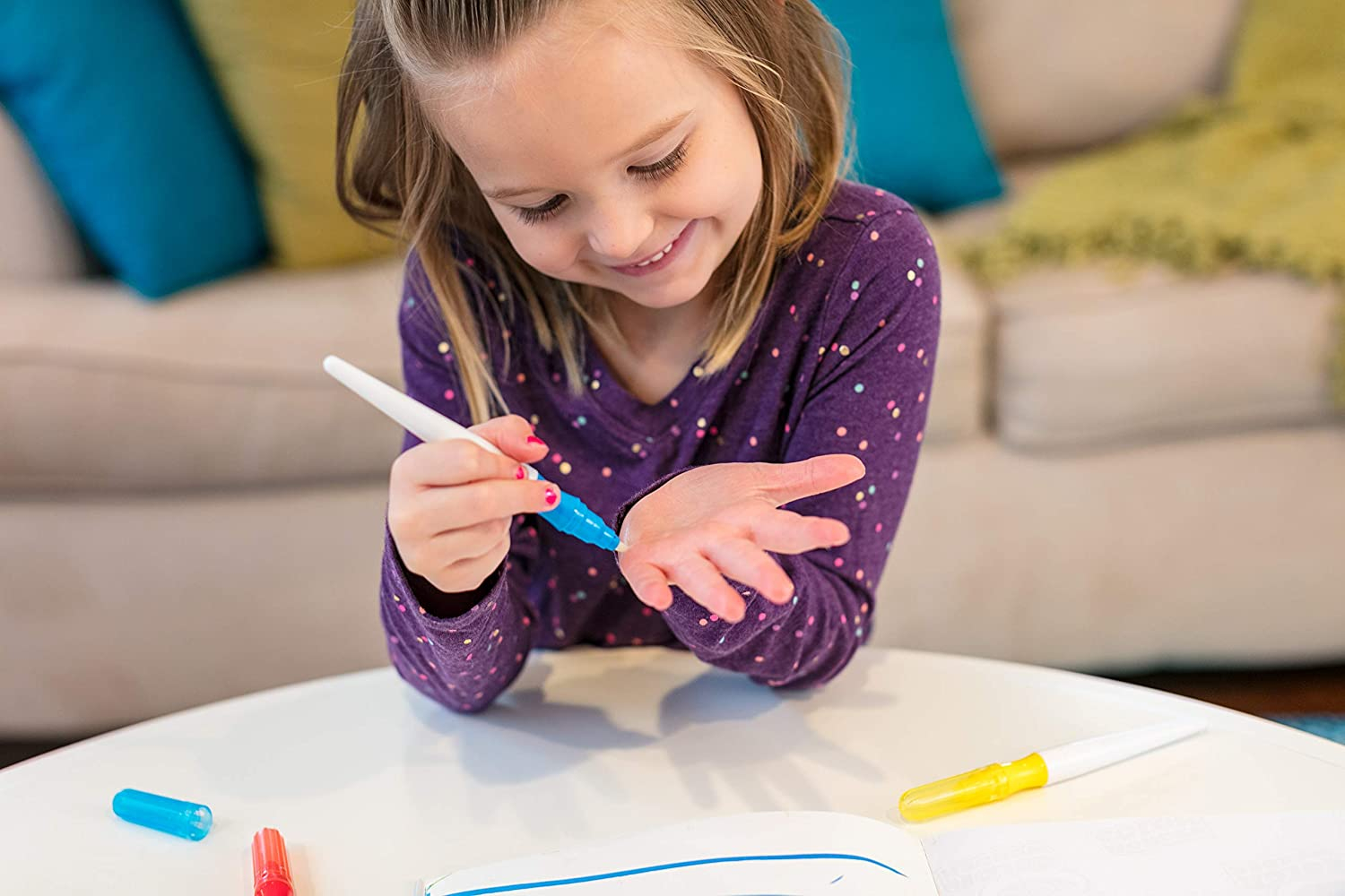 Foto 6 pulgar | Venta Internacional- color Wonder Pinceles para Pintar Crayola sin Desorden y Papel para Niños