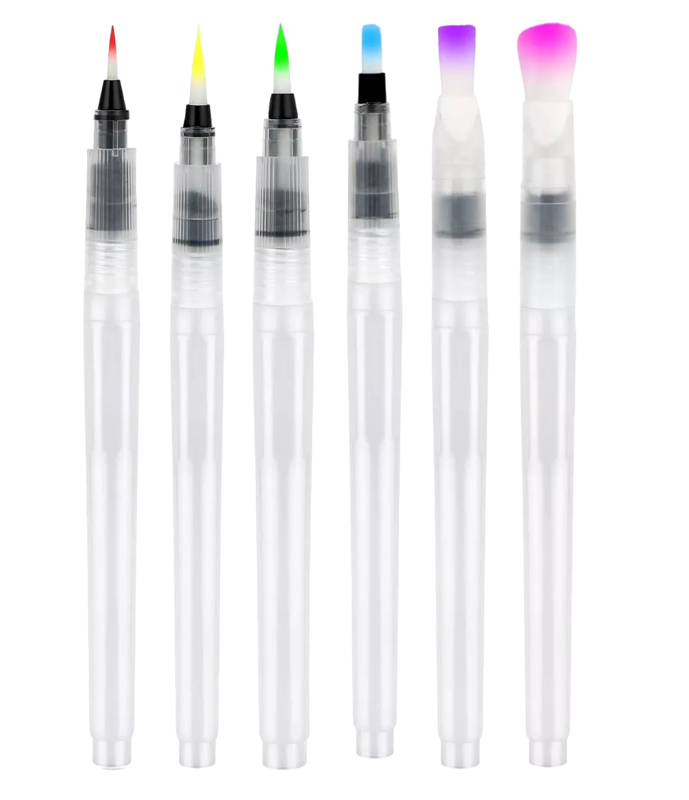 Foto 1 | Juego De Pinceles De Acuarela Para Agua Profesional, 6 Pcs