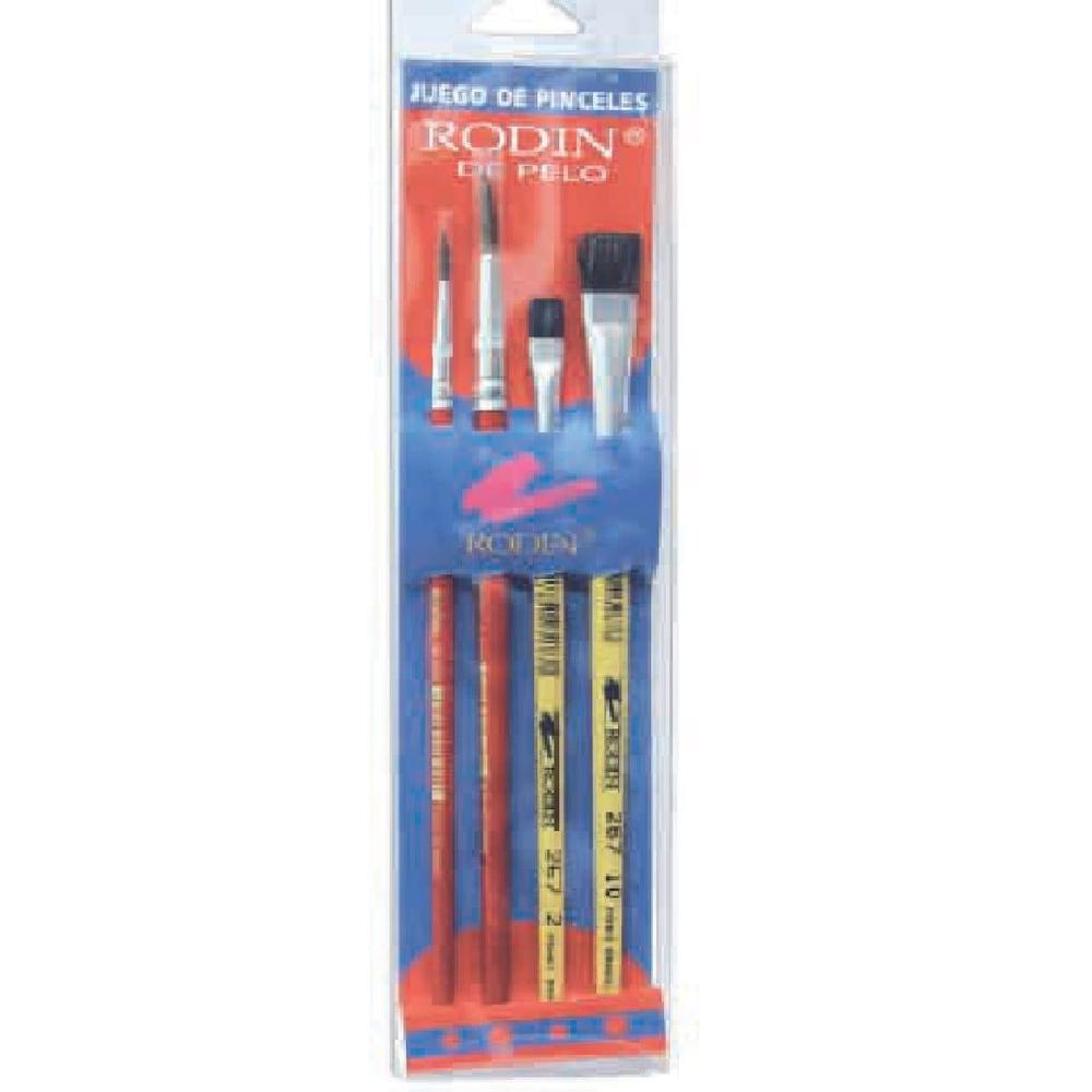 Juego de Pinceles Atl Serie 200-267 4 Piezas