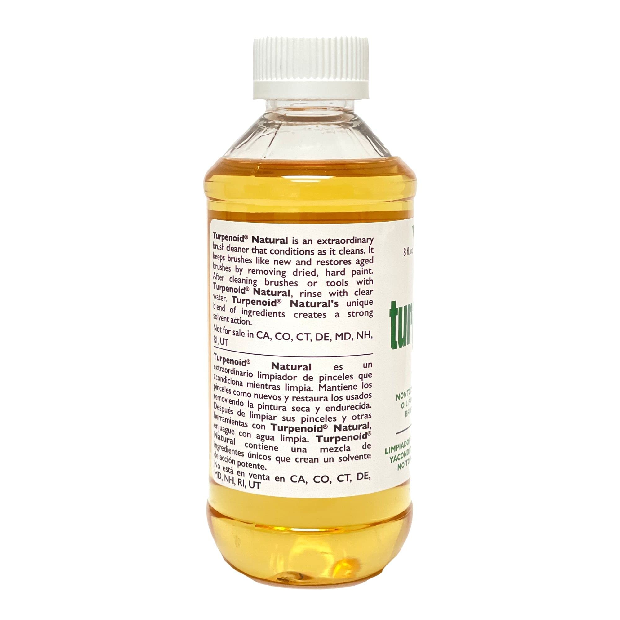 Foto 4 pulgar | Limpiador De Cepillos Weber Turpenoid Natural, Botella De 236 Ml - Venta Internacional.