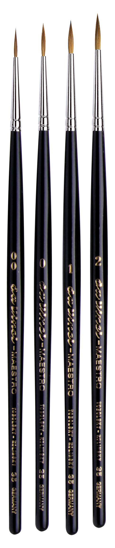 Set De Pinceles Para Acuarela Da Vinci Maestro Kolinsky Red Sable - Venta Internacional.